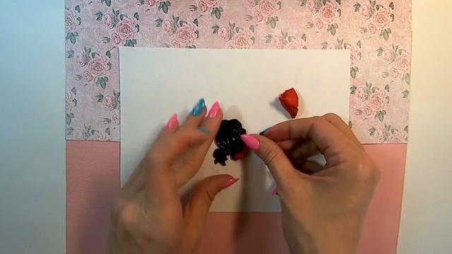 Мастер-класс: Брошь "Роза" из полимерной глины FIMO/polymer clay tutorial