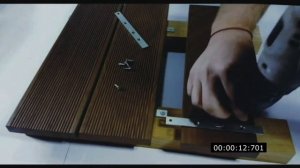 Крепление террасной доски (быстрый монтаж)