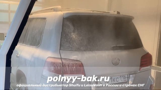 АЗС Татнефть оснащают роботами автомойками Leisuwash