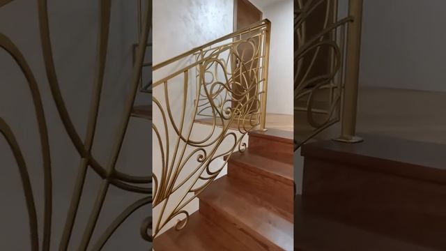 кованые перила ограждение для лестницы смотреть онлайн