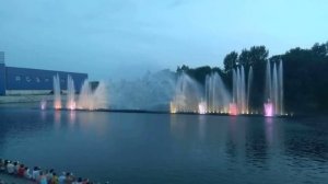 Фонтан Рошен в Виннице