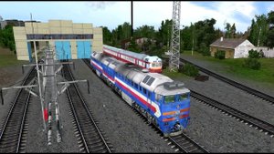 Запуск ПС в Trainz #2 - 2ТЭ116-1717