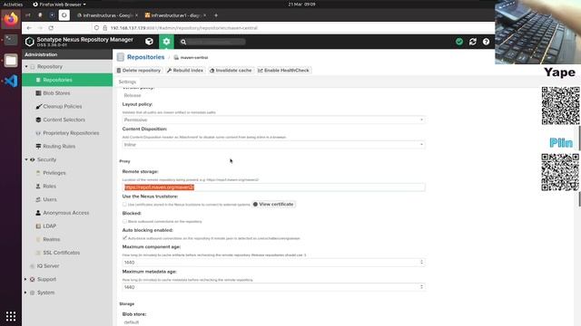 Sonatype Nexus - configuración tener un repositorio maven смотреть онлайн