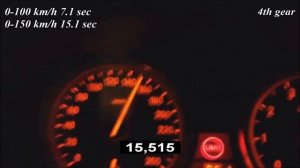 2013 BMW X5 xDrive35i E70 3.0 306 Hp 0-200 km/h acceleration/разгон