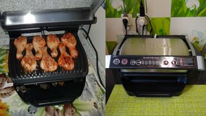 Гриль Tefal OPTIGRILL GC706D34
