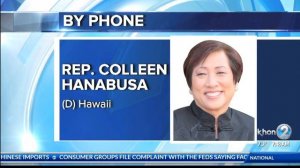 Rep. Colleen Hanabusa on the passing of former Sen. Daniel Akaka