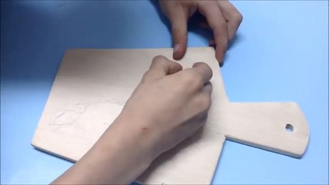 Расписная доска-идея подарка!