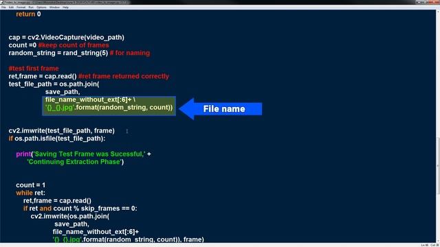 Python Scripts - Convert Video to Images