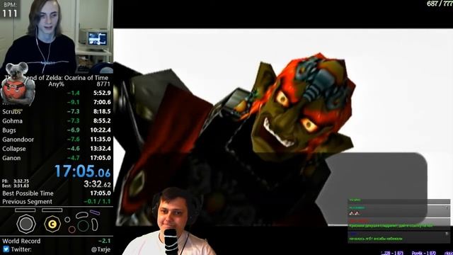 Разбор мирового рекорда Zelda Ocarina of Time