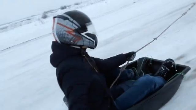 Корыто привязали к мотоциклу (Barsik 200 enduro s2) смотреть онлайн