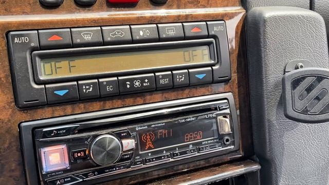 Mercedes-Benz W210 audio steering wheel control with Alpine CDE-164ebt смотреть онлайн