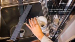 Gorenje SmartFlex Tips&Tricks: How to fill dishwasher salt