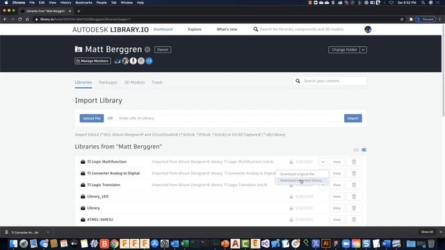 Importing Altium Libraries смотреть онлайн