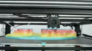 3d printer in action Tronxy 3D printing X5SA 500 2E