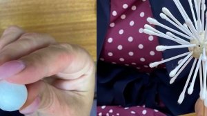 Мастер класс Объемный цветок из ватных палочек Одуванчик.mp4