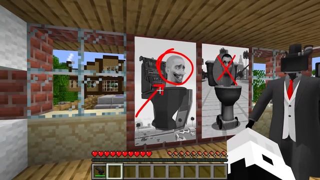 GLITCH SKIBIDI TOILET vs CAMERAMAN & SPEAKERMAN in Minecraft -  Gameplay - Animation смотреть онлайн