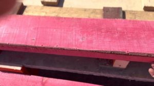 Как отпилить одинаковой длинны доски под стойки каркасного дома !!!! Опыт от Владимирыча!!!