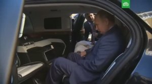 Владимир Путин показал «Кортеж» принцу Абу-Даби