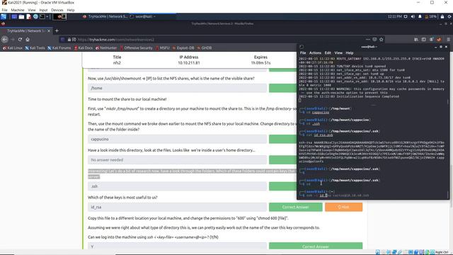 Tryhackme Network Services 2 Room Walkthrough. Part 1 (NFS) смотреть онлайн