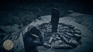 Солнечные часы на вершине горы Шанн. Red Dead Redemption 2.