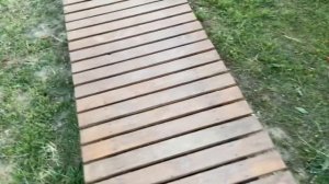 Эконом вариант тропинок на даче