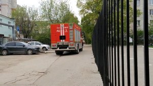 Пожарный автомобиль Iveco АЦ 3.2-40/4 вызов ул. Чижевского
