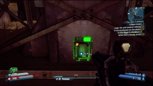 The Lost Treasure Clue Location - Borderlands 2 смотреть онлайн