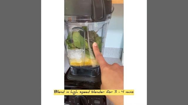 #Green smoothie|#spinach |#no sugar |#pineapple |#Chia seeds|#Dates |#Breakfast. смотреть онлайн