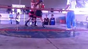 1º carioca campeão mineiro de kickboxing 3º roud