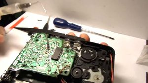 Ремонт кассетного плеера Panasonic RQ P35