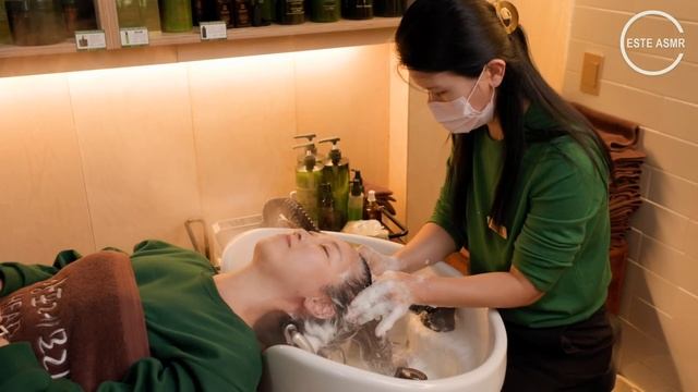 ASMR / 두피마사지와 헤드스파로 완벽한 휴식
