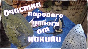 Очистка парового утюга от накипи