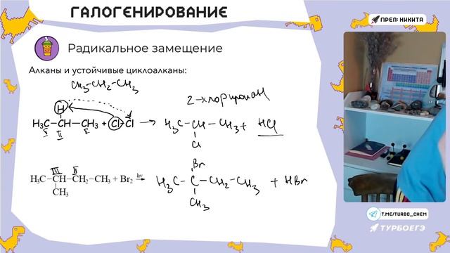 Углеводородный интенсив | Веб 1: Гидрирование и галогенирование углеводородов | ТурбоЕГЭ