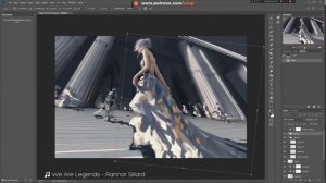 Photoshop painting process- freak