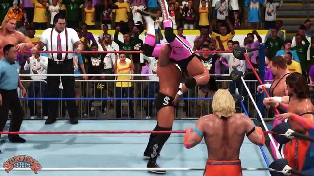 SURVIVOR SERIES: Rockers & Hart Foundation VS. Money Inc & Beverly Brothers ⭐WORLD PREMIERE⭐Gamepla смотреть онлайн