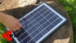 Эксперимент с солнечной панелью  12Вт