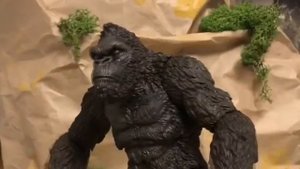 Годзилла против Конга (stop motion) ремейк