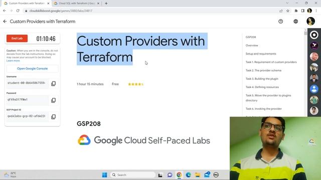 Custom Providers with Terraform || Lab Solution || Qwiklabs Terraform Init смотреть онлайн