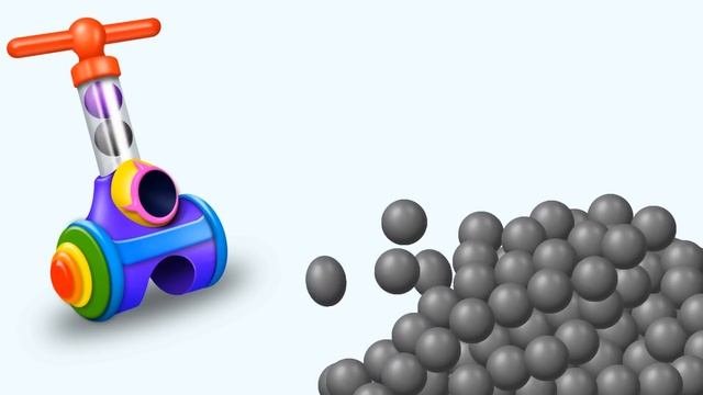 Learn Colors And Animal Sounds With Colors Bowling Game - Educational Videos