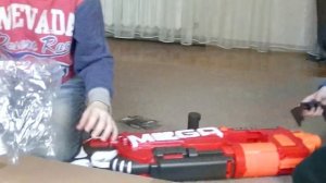 НЕРФ БЛАСТЕР МЕГА ОБЗОР и распаковка МАСТАДОНА. 8+