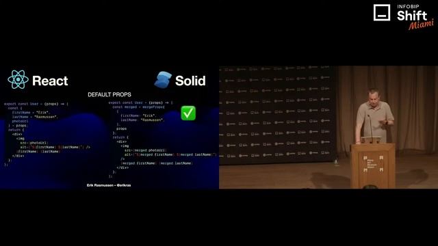 Solid for React Developers - Erik Rasmussen (Centered) смотреть онлайн