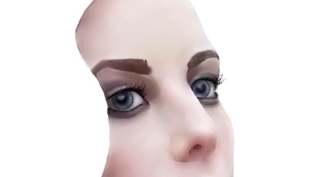 Процесс рисования портрета. Реализм. Procreate.