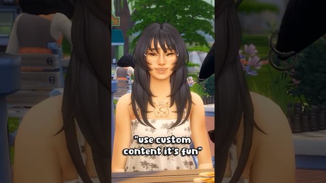 USE CUSTOM CONTENT ITS FUN! | The Sims 4 #sims4 #customcontent #sims #simmer #gamingsims4