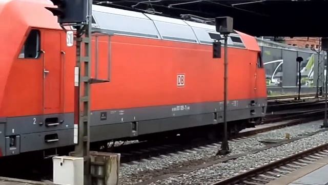 101 Rangierfahrt vom Hamburg Hbf zur Abstellgruppe Hamburg Hbf смотреть онлайн