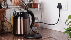 V Guard VKS17 Review Prime 1 7 Litre Stainless Steel Electric Kettle Copper Black  1900 WattFast