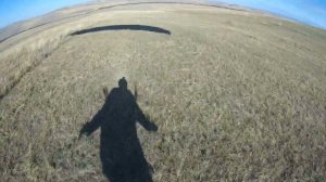 Самостоятельный полет  на параплане в 14 лет от первого лица.