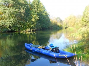Краски осени на речке