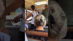 Морская драка в автобусе. Быдло моряки. День вмф в Новокузнецке.