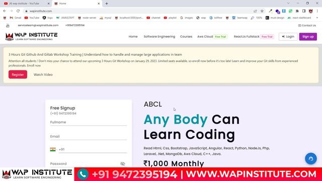 What Is Workshops And Internships | Be A Master In Git And Github смотреть онлайн