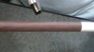 Термоусадочный декорирующий рукав для труб.avi